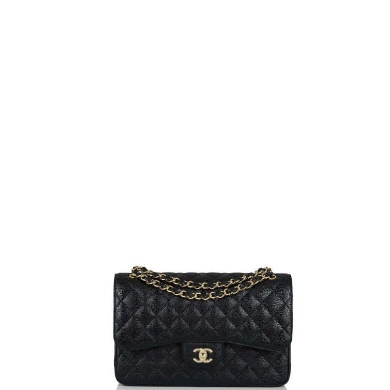 ESMEE - Caviar Jumbo Shoulder Bag Black