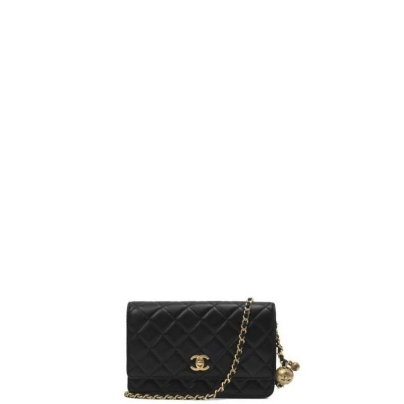 ESMEE - Classic Clutch Bag On Chain Black