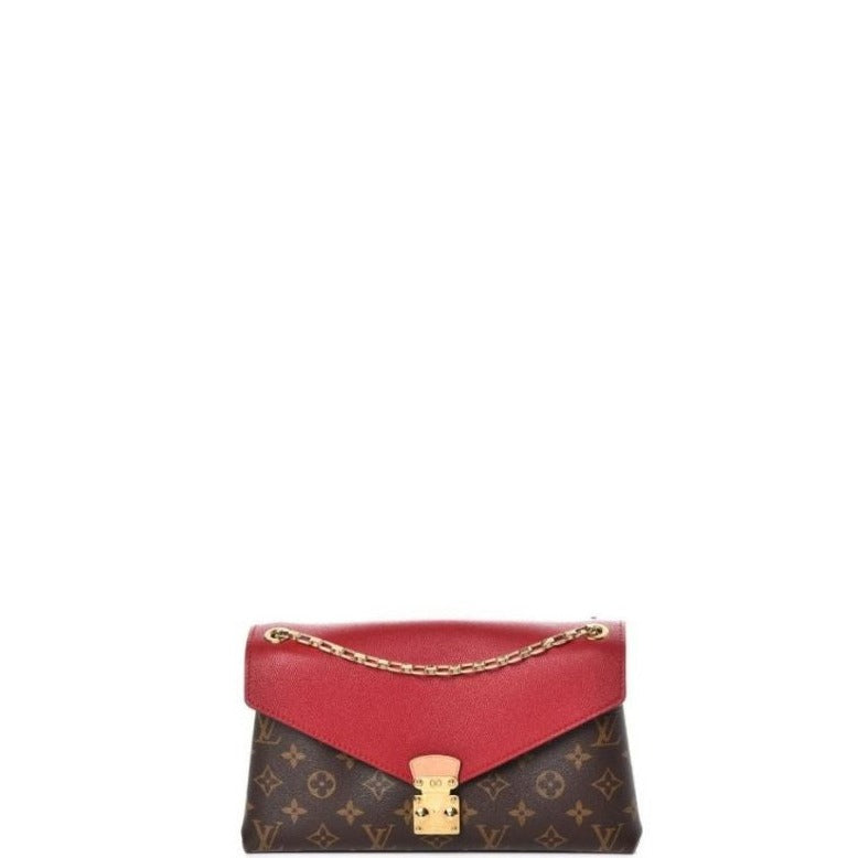 ESMEE - Canvas Pallas Chain Shoulder Bag Red