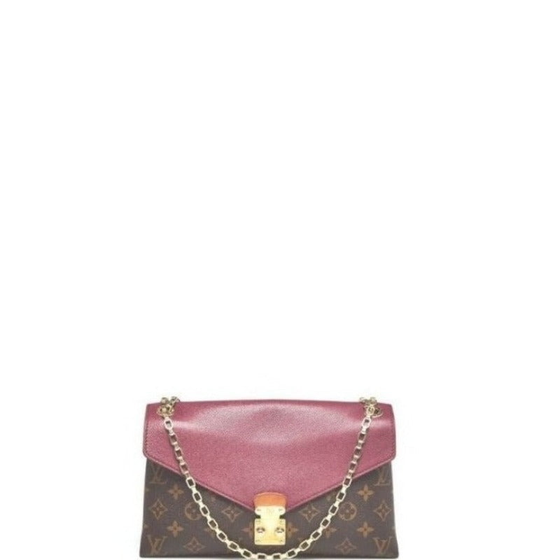 ESMEE - Canvas Pallas Chain Shoulder Bag Marsala