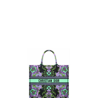 ESMEE - Book Tote Purple Multicolor Indian Embroidery