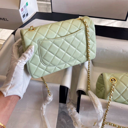 ESMEE - Classic Mini Flap Bag Light Green