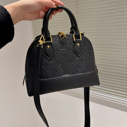 ESMEE - Alma BB Monogram Bag Black