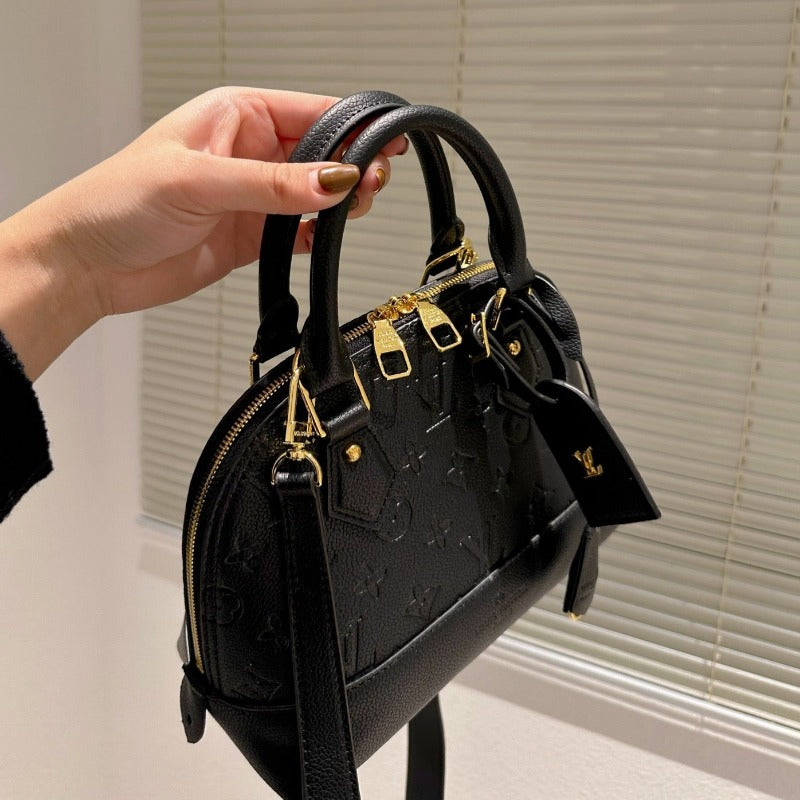 ESMEE - Alma BB Monogram Bag Black