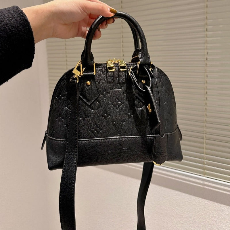 ESMEE - Alma BB Monogram Bag Black