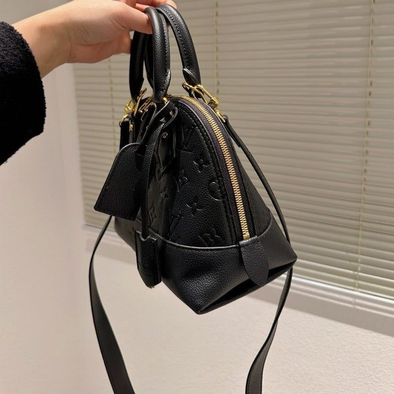 ESMEE - Alma BB Monogram Bag Black