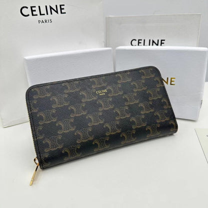 ESMEE - Canvas Triomphe Logo Long Wallet