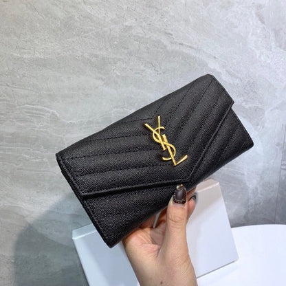 ESMEE - Cassandre Flap Wallet Black