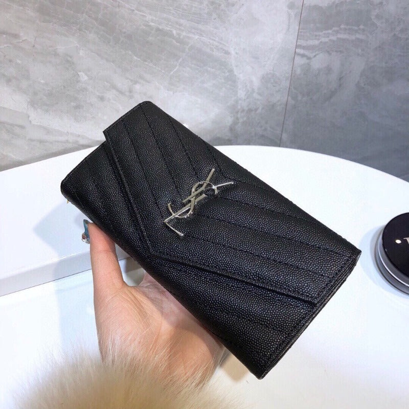 ESMEE - Cassandre Flap Wallet Black