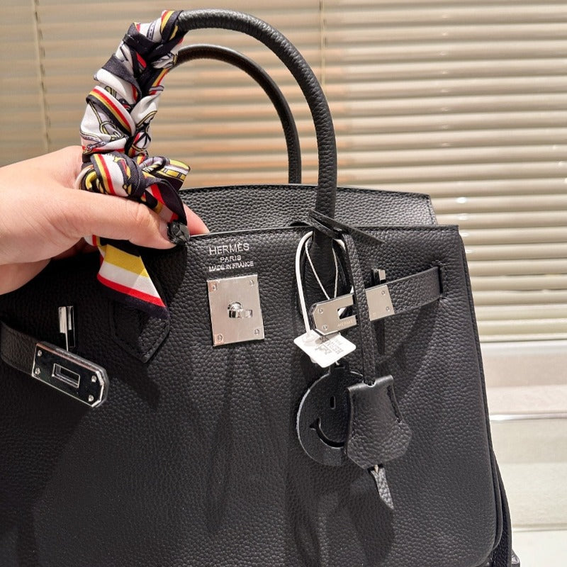 ESMEE - Birkin Bag Black/Silver