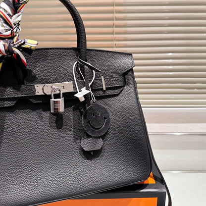 ESMEE - Birkin Bag Black/Silver