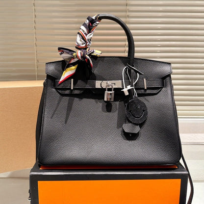 ESMEE - Birkin Bag Black/Silver