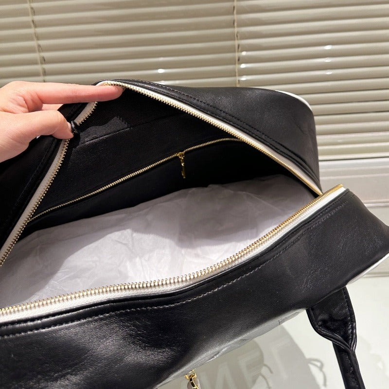 ESMEE - Boston bag with white logo