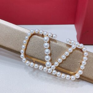 vlogo Pearls belt gold3