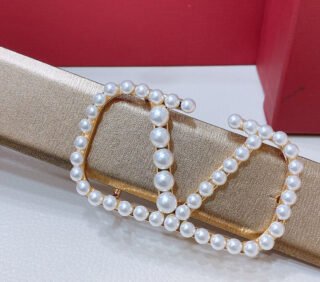 vlogo Pearls belt gold3