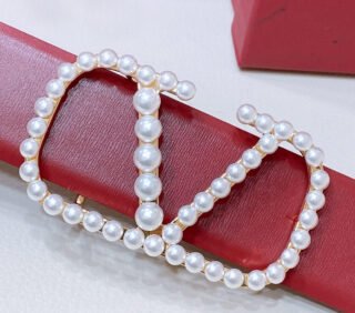 vlogo Pearls belt red3